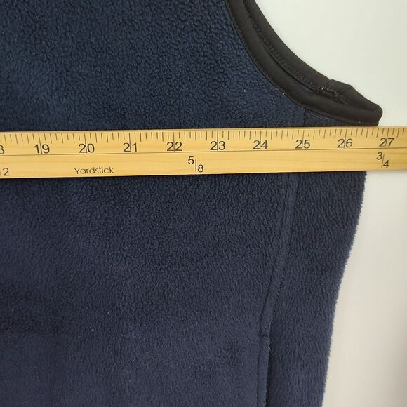 Woolrich Fleece Vest Men's Size 2XL Navy Full-Zip - Picture 4 of 8